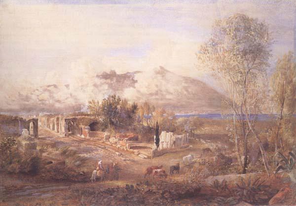 Samuel Palmer Street of Tombs,Pompeii